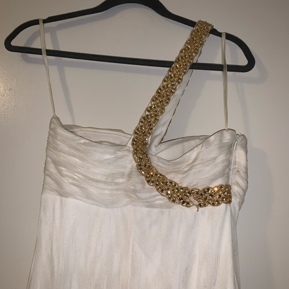 NWOT Caché One Shoulder Prom Dress - Picture 6 of 7